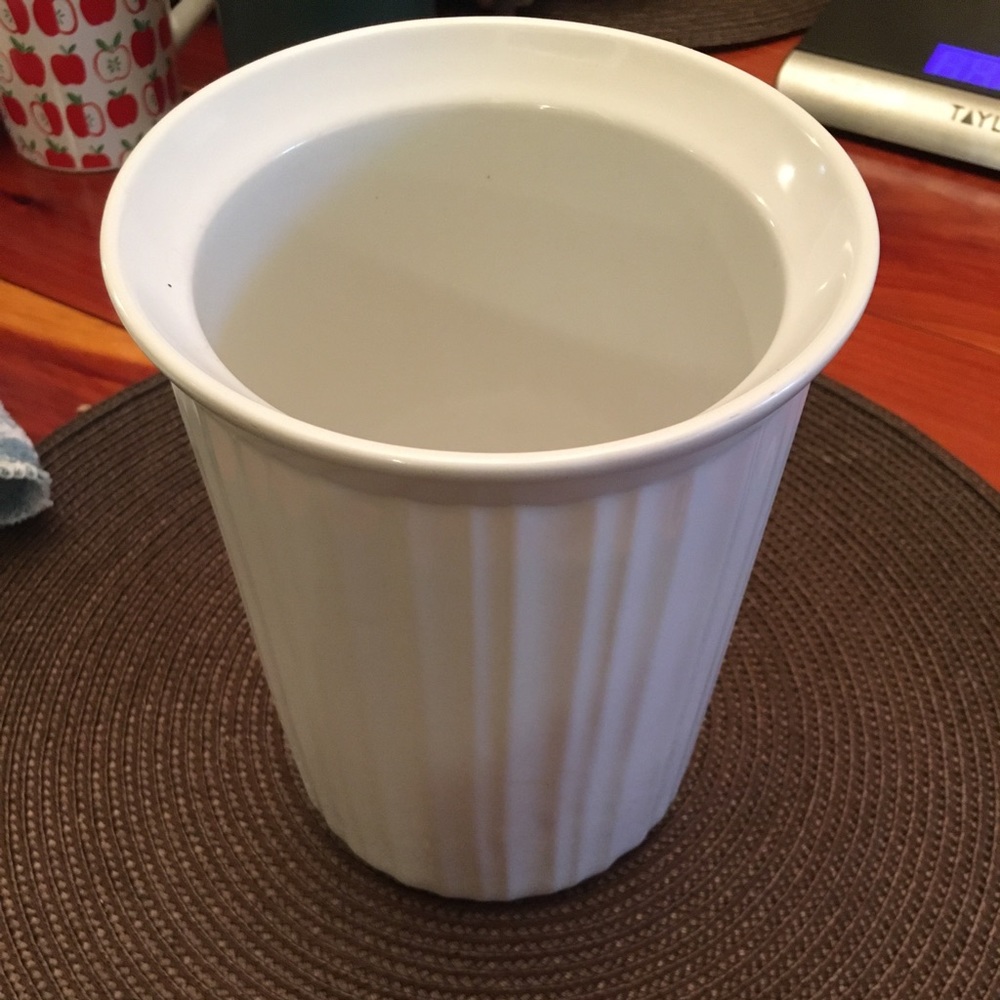 CorningWare French White Utensil Holder
